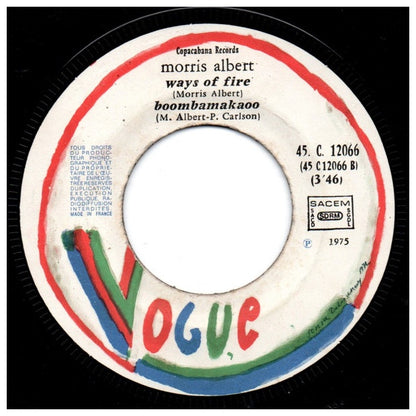 MORRIS ALBERT - FEELINGS | 7'' SINGLE VINILO USADO