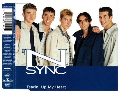 'N SYNC - TEARIN' UP MY HEART | CD SINGLE USADO