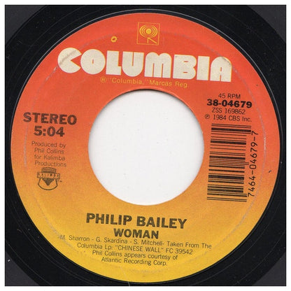 PHILIP BAILEY AND PHIL COLLINS - EASY LOVER | 7" SINGLE USADO