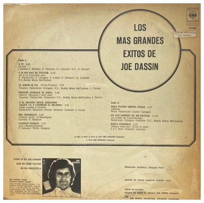 JOE DASSIN - LOS MÁS GRANDES EXITOS | VINILO USADO