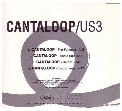 US 3 - CANTALOOP | CD SINGLE USADO