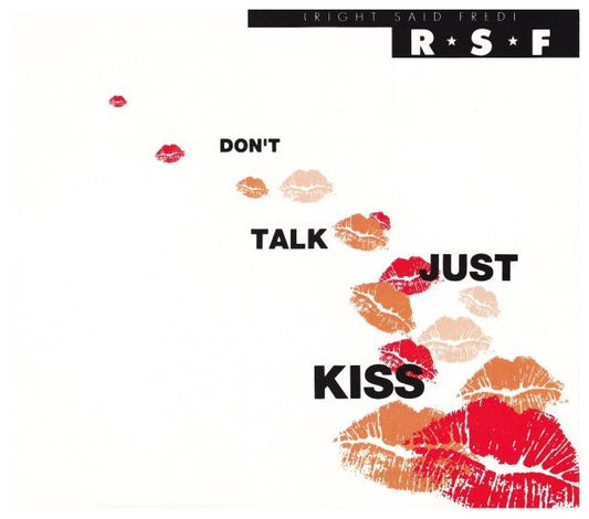 Right Said Fred - DON'T TALK JUST KISS | CD SINGLE USADO