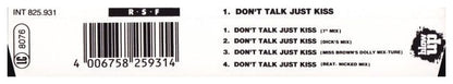 Right Said Fred - DON'T TALK JUST KISS | CD SINGLE USADO