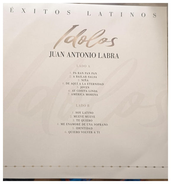 JUAN ANTONIO LABRA - IDOLOS LATINOS | VINILO